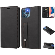 Wooze Business Plus oldalra nyíló tok iPhone 14 Pro Max fekete tok és táska