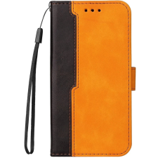 Wooze Colour Wallet oldalra nyíló tok kártyatartóval kézpánttal Xiaomi 14T Pro narancssárga tok és táska