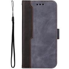 Wooze Colour Wallet oldalra nyíló tok stand kártyatartóval kézpánttal iPhone 14 Pro szürke tok és táska
