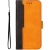 Wooze Colour Wallet oldalra nyíló tok stand kártyatartóval kézpánttal iPhone 7 Plus / 8 Plus narancssárga