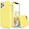 Wooze Huawei P30 Lite, Szilikon tok, Wooze Liquid Silica Gel, sárga