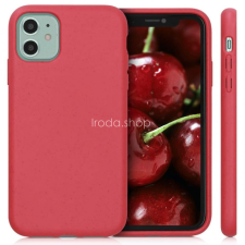 Wooze Huawei P40 Pro, Bioplasztik tok, környezetbarát, Wooze Bio, piros tok és táska