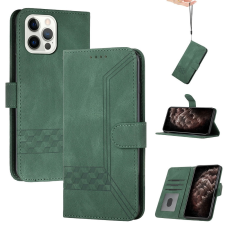 Wooze Realme 6i, Oldalra nyíló tok, stand, kártyatartóval, kézpánttal, Wooze Illusion, zöld tok és táska