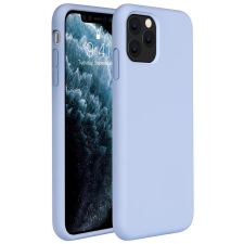 Wooze Samsung Galaxy A01 SM-A015F, Szilikon tok, Wooze Liquid Silica Gel, lila tok és táska