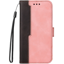 Wooze Samsung Galaxy A03 SM-A035F, Oldalra nyíló tok, stand, kártyatartóval, kézpánttal, Wooze Colour Wallet, rózsaszín tok és táska