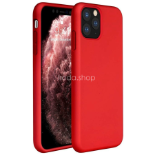 Wooze Samsung Galaxy A03s SM-A037F, Szilikon tok, Wooze Liquid Silica Gel, piros tok és táska