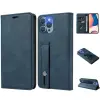 Wooze Samsung Galaxy M23 5G SM-M236B, Oldalra nyíló tok, stand, kártyatartóval, kézpánttal, Wooze Business Plus, kék
