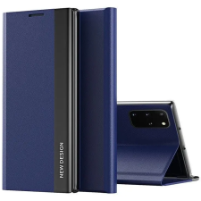 Wooze Silver Line oldalra nyitható tok Samsung Galaxy A06 sötétkék tok és táska