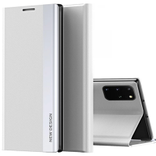 Wooze Silver Line oldalra nyitható tok Xiaomi 14 Pro világosszürke tok és táska