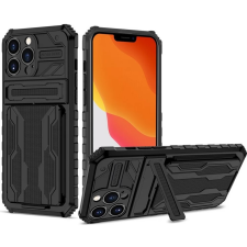 Wooze Transformer hátlaptok kitámasztóval Samsung Galaxy S22 Plus 5G fekete tok és táska