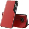 Wooze Xiaomi 13 Lite / Civi 2, Oldalra nyíló tok, stand, hívás mutatóval, Wooze FashionBook, piros