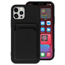 Wooze Xiaomi 13 Lite / Civi 2, Szilikon tok, kártyatartóval, Wooze Card Slot, fekete tok és táska