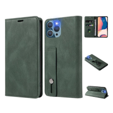 Wooze Xiaomi Mi 11 Pro, oldalra nyíló tok, sötétzöld tok és táska
