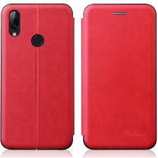 Wooze Xiaomi Redmi Note 9S / 9 Pro / 9 Pro Max, Oldalra nyíló tok, stand, Wooze Protect And Dress Book, piros (107175) tok és táska