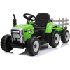  Workers Traktor pótkocsival, zöld (8586019942569)