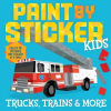 Workman Kids Paint by Sticker Kids: Vehicles