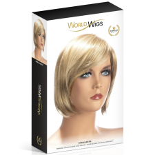World Wigs Berangere rövid, szőke paróka paróka
