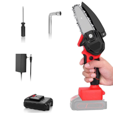 Worthair mini láncfűrész 2 akkuval 128V 8" láncfűrész