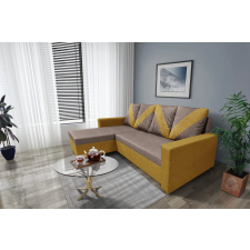  WOW sarokkanapé őszarany – pasztell taupe szövet zseniális 3 változatban bútor