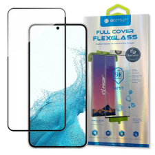 Wozinsky 3D Edge Nano Flexi üveg teljes képernyő edzett üveg tok Samsung Galaxy S22 átlátszó mobiltelefon kellék