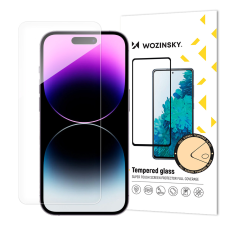 Wozinsky Edzett üveg iPhone 15 Plus Wozinsky Edzett üveg fólia mobiltelefon kellék