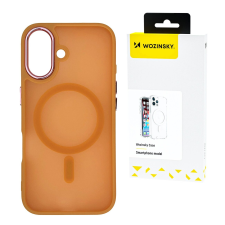 Wozinsky Fashion MagSafe-kompatibilis tok Samsung Galaxy S25 Plus - narancssárga tok és táska