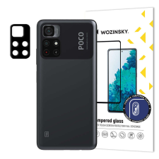 Wozinsky Full Camera Glass 9H Full Camera edzett üveg a Xiaomi Poco M4 Pro 5G kamerájához mobiltelefon kellék
