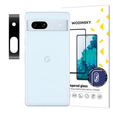 Wozinsky Full Camera Glass edzett üveg Google Pixel 7a kamerához fólia mobiltelefon kellék