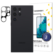 Wozinsky Full Camera Glass edzett üveg Samsung Galaxy S23 Ultra 9H kamerához mobiltelefon kellék