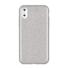 Wozinsky Glitter telefontok hátlap tok Fényes Cover iPhone XS Max ezüst tok és táska
