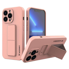 Wozinsky kitámasztható tok Flexible Silicone telefontok 13 Pro Max Pink tok és táska