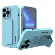 Wozinsky kitámasztható tok Flexible Silicone telefontok Iphone 13 Pro Blue tok és táska