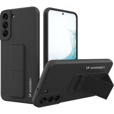 Wozinsky Kitámasztható Tok Rugalmas Szilikon Állvány Samsung Galaxy S22 + S22 Plus Fekete (187734775) tok és táska
