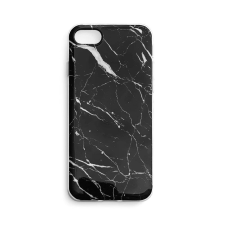 Wozinsky Marble TPU telefontok iPhone 13 Pro max fekete tok és táska