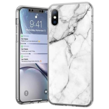 Wozinsky Marble TPU tok Xiaomi Mi 10 Lite fehér telefontok tok és táska