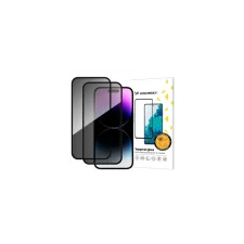 Wozinsky Privacy Glass betekintésvédett edzett üveg fekete szegéllyel iPhone Air - 2 db mobiltelefon kellék