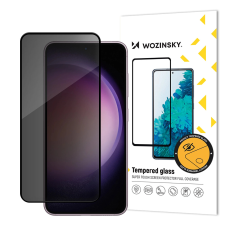 Wozinsky Privacy Glass edzett üveg Samsung Galaxy S24 mobiltelefon kellék