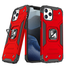 Wozinsky Ring Armor tok iPhone 14 Pro Armor tok mágneses tartó gyűrű piros tok és táska