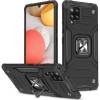 Wozinsky Ring Armor Tok Kitámasztható Tough Ütésálló Tok Samsung Galaxy A42 5G Fekete (9111201935969)