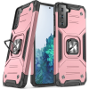 Wozinsky Ring Armor Tough Hybrid Case Cover + Mágneses Tartó Samsung Galaxy S22 Ultra Arany (9145576239797)