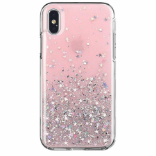 Wozinsky Star Glitter Shining tok Samsung Galaxy A51 rózsaszín telefontok tok és táska
