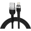 Wozinsky WNBAL1 USB-A-Lightning Kábel 2.4A 1 m-Fekete (5907769308697)