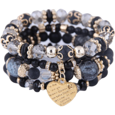 Wrap Q1 női gyöngyös karkötő - 4 darabos szett - KW7830 (3504) karkötő