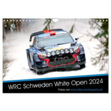  WRC Schweden White Open 2024 (Wandkalender 2024 DIN A4 quer), CALVENDO Monatskalender – Patrick Freiberg naptár, kalendárium