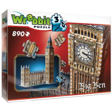 Wrebbit 890 db-os 3D puzzle - Big Ben (02002) puzzle, kirakós