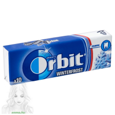  Wrigley&#039;s Orbit cukormentes rágógumi 14 g winterfrost csokoládé és édesség