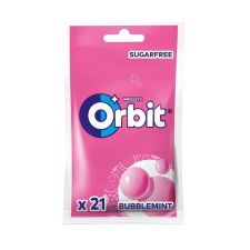 Wrigley Hungária Kft. Orbit Bubblemint bag rágógumi gyümölcs-és mentaízű 29g csokoládé és édesség