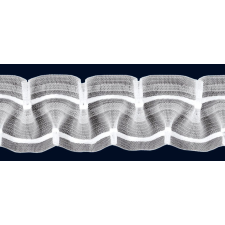 Wrinkling Sínszalag, függönyráncoló, ypszilon, 1:2, 50 mm széles lakástextília