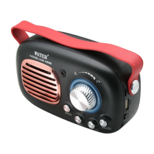 Wster WS-1839 Retro hordozható mini Bluetooth hangszóró/FM rádió hordozható hangszóró