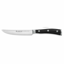  Wüsthof Classic Ikon 12cm-es steak kés, X50CrMoV15 acél, szintetikus markolat kés és bárd